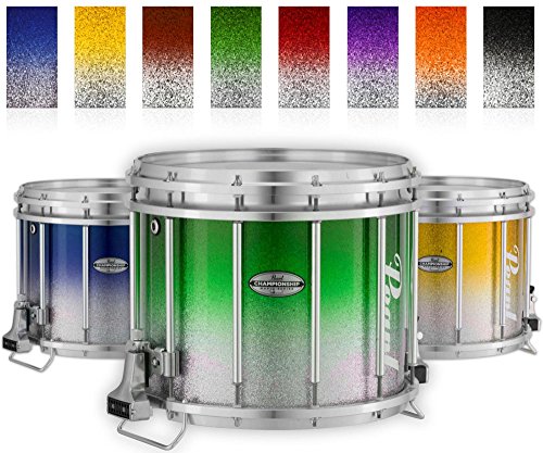 Pearl Championship Maple Varsity FFX Marching Snare Drum Fade Top Finish 14 x 12 in. Purple Silver #977