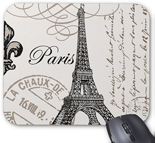Vintage Paris...Mousepad Mouse Pad Mouse Mat Design Natural Eco Rubber Durable Computer Desk Stationery Accessories Mouse Pads For Gift