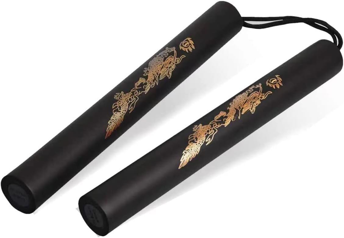 Nunchucks Nunchakus-Foam Safe Rubber Nunchakus for Kids/Beginner Practice-2