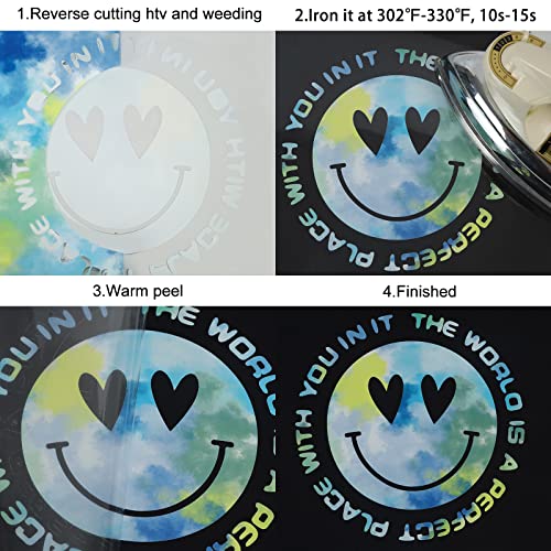 Vinyle transfert thermique résistant FUNKAKA pour customisation textile tie-dye 5 - 5