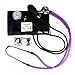Produktbild Valuemed Sprague Rappaport Stethoskop Blutdruckmessgerät + Violett BUNDLE Medical Profi Aneroid Blutdruckmessgerät Pro CE NHS Unit + Stethoskop Box