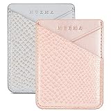 Cell Phone Wallet,Credit Card Holder for Back of Phone Pocket 3M Adhesive Sticker Card Pouch Sleeve