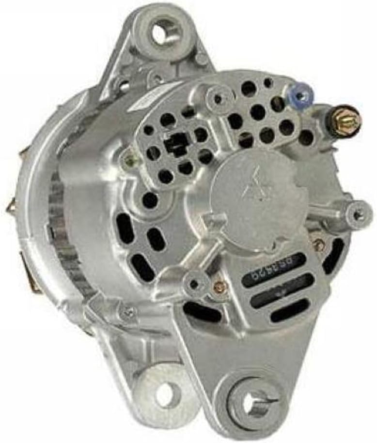 Alternator Excavator Fits 4D30 Engine and 25-Amperage External-Fan Negative-Polarity Internal-Regulator 24