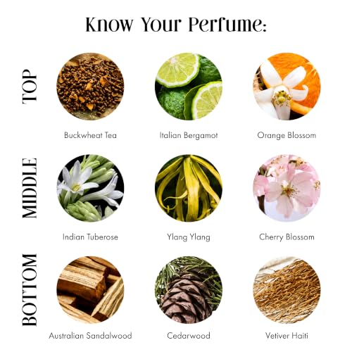 Image of Secret Alchemist Bergamot Nostalgia Eau de Parfum 100ml | Unisex Long Lasting Clean Fresh Floral EDP | Luxury Perfume with Bergamot & Cherry Blossom