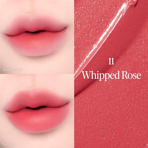 Image of Espoir Couture Lip Tint Fitting Blur #11 Whipped Rose | Smudge-Proof Fixing Lip Stain, Soft & Creamy Texture without Flaking, Lightweight and Comfortable Matte Finish, Korean Makeup, Vegan, 0.14 oz
