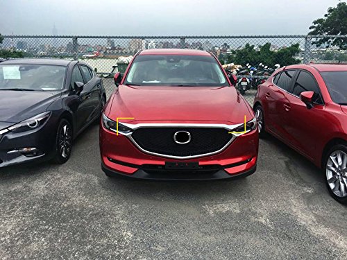 für CX-5 KF 2018-2024 Exterieur Chrom Motorhaube Zierleiste ABS Kunststoff 1 Stück