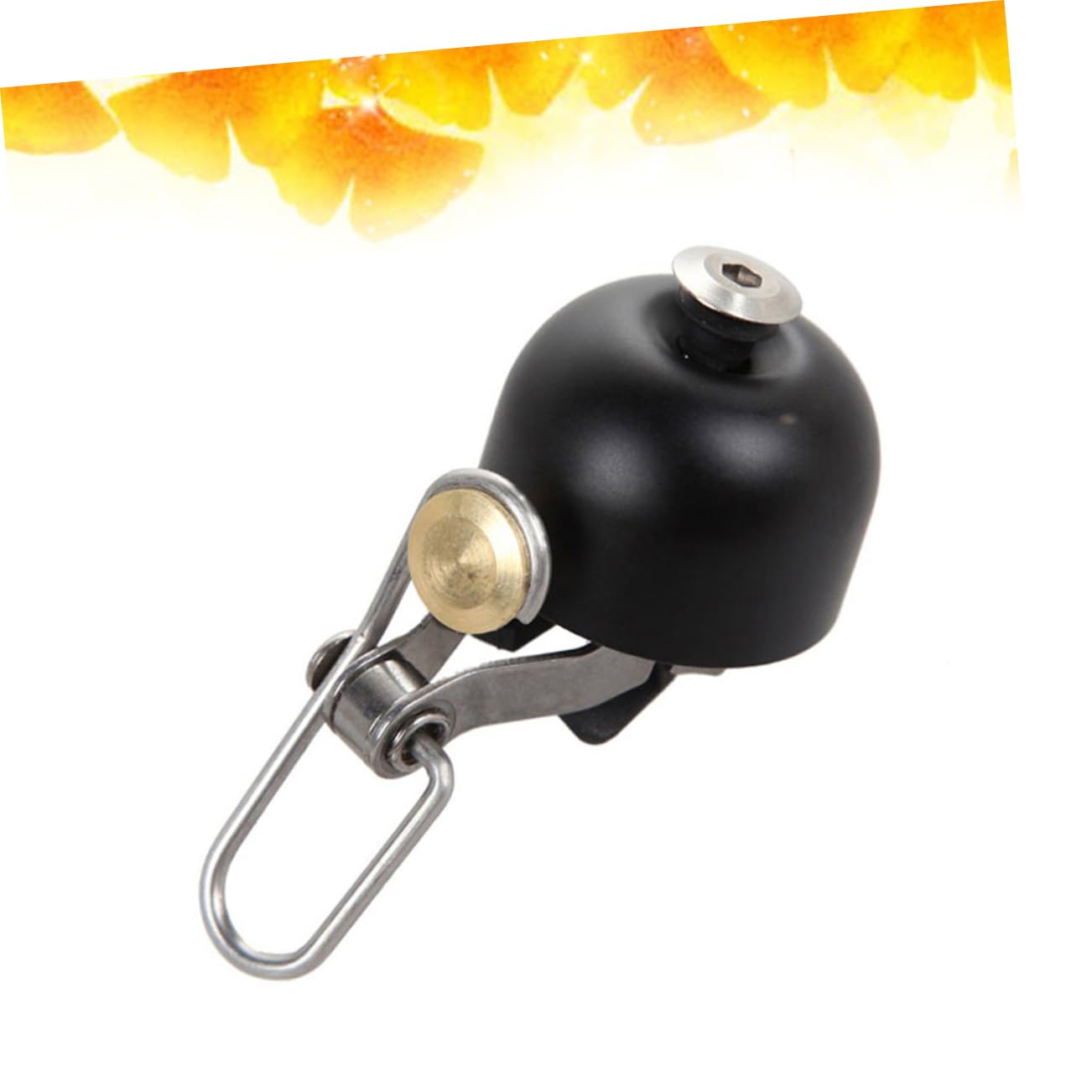 UKCOCO Glocke Erwachsene Schild Fahrrad Ich Black