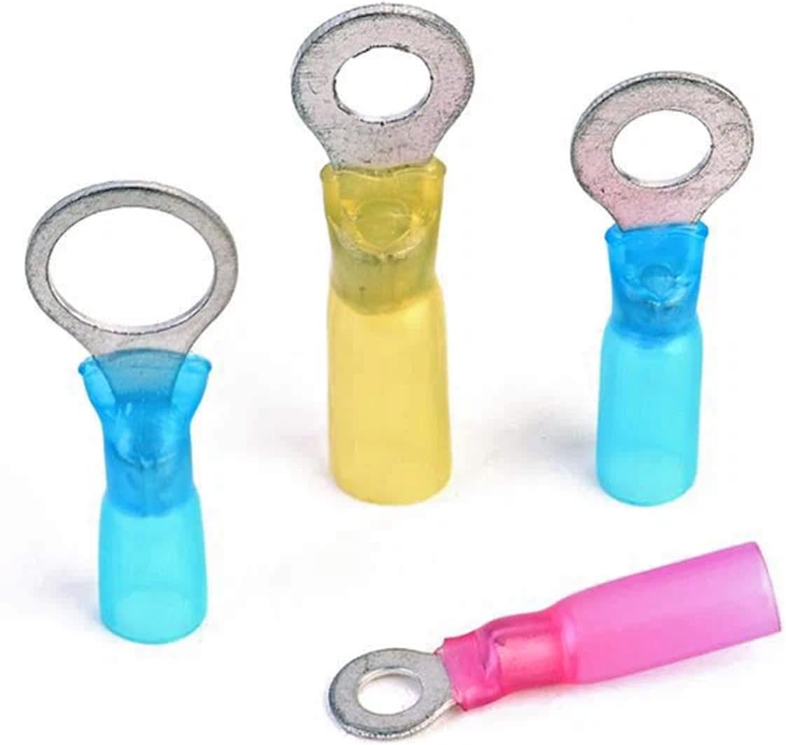 熱収縮リング端子粘着剤ライナー 5/16" Screw HS-HP-RT-8.4-YL-100