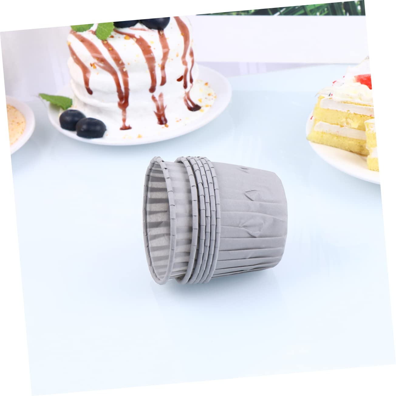 Custodie per cupcake di Natale, tazze da forno, 150 pz. Fodera di Carta Involucri di Carta for Muffin Stroopwaffles Pirottini for Muffin Imballaggio Involucri for Cottura Involucri for Cupcake Mini Mu