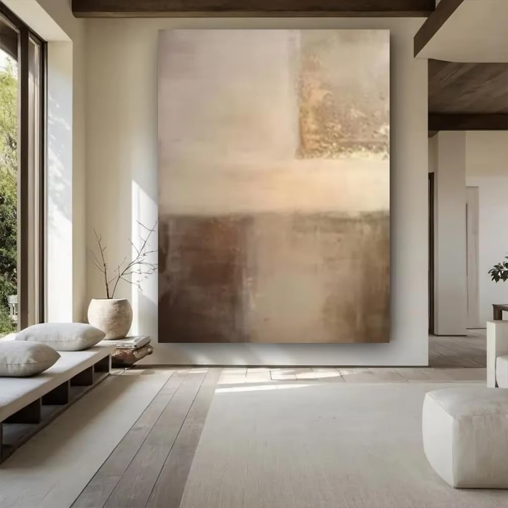 AEFOUU Canvas Wall Art Print Pictures Tree Landscape Reflection Paintings for Living Room Modern Fashion Abstract Art Home Decor(80x140cm/32x55in/Frameless)