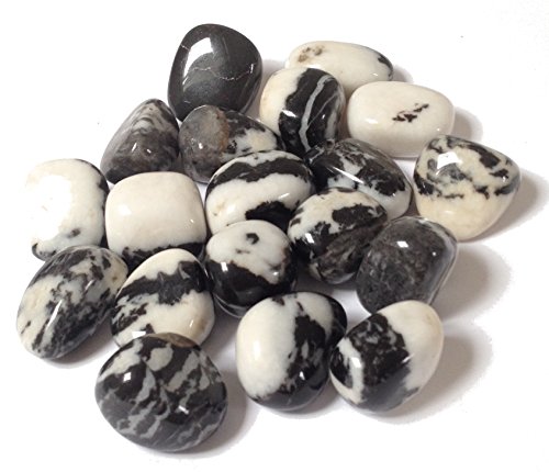 Zebra Jasper Tumble Stone Crystal - Healing Crystal - Healing, Relaxation, Tranquility - Crystal Therapy Tumblestone x 5