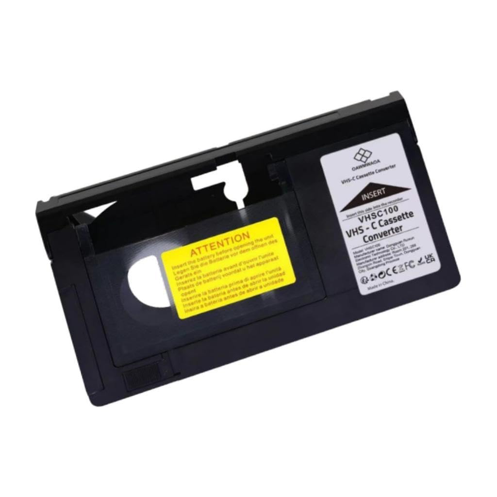 Tragbarer, Professioneller Elektronischer VHS Kassettenadapter für Und Videorekorder, Hergestellt Aus PP Material