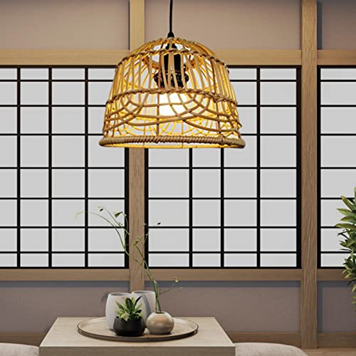 F Fityle Paralume in rattan Lampadario in rattan