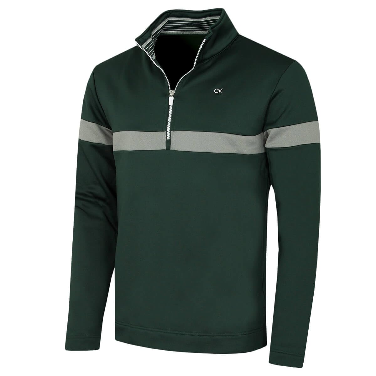 Calvin Klein Men's Evergreen Scale Ck Insul-Lite 1/2 Zip Sweater - Xxxl