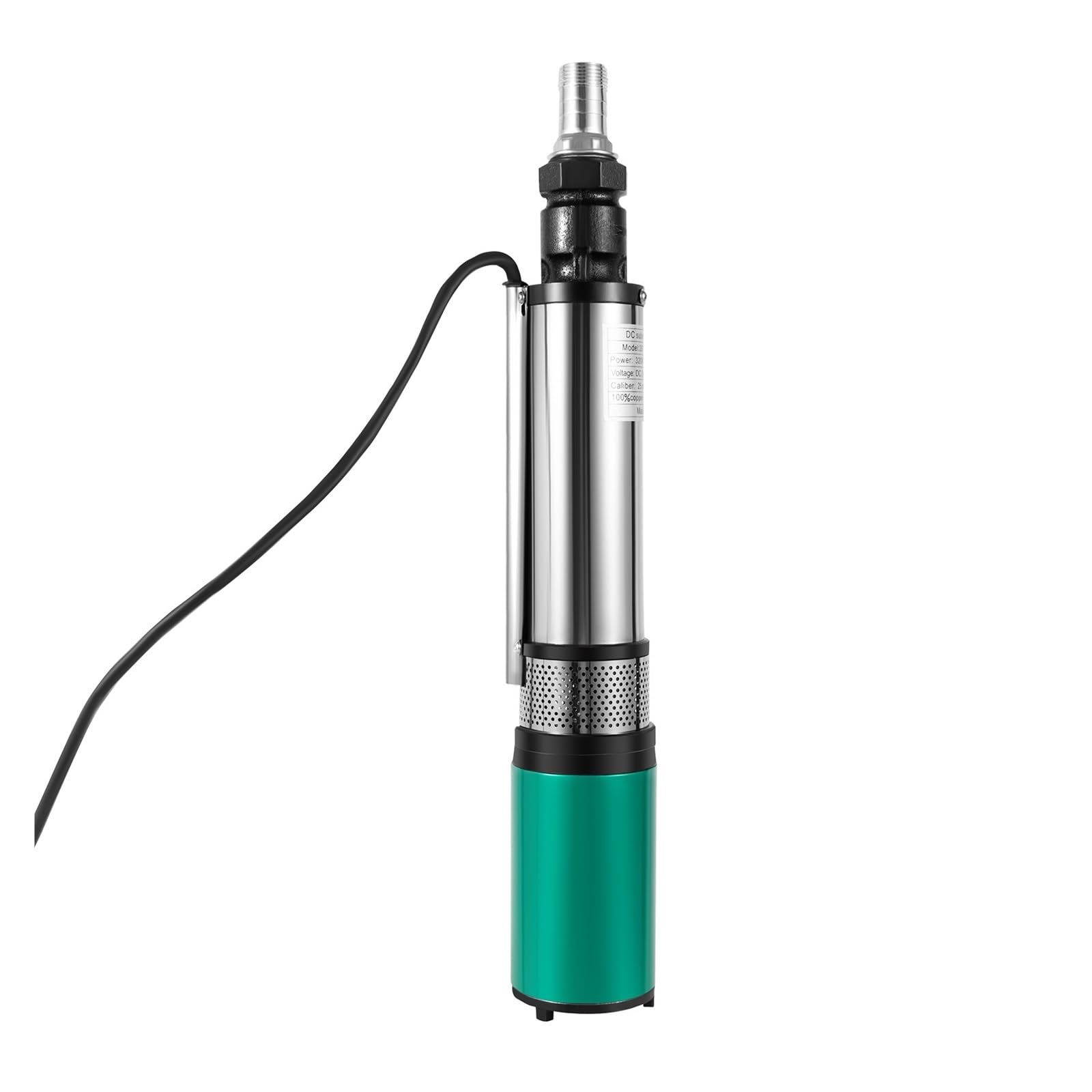 Submersible Water Pump 320W 24V Electric Deep Bore Well Farm for Intake Mines and Wells Powerful Water Flow