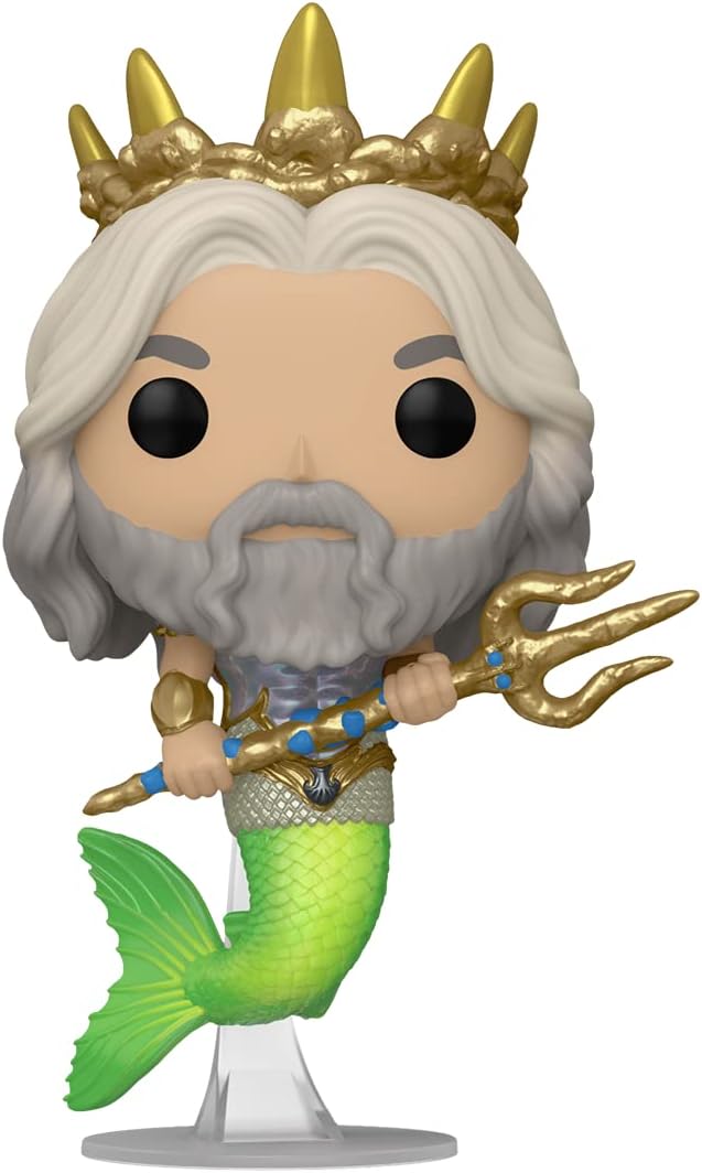 Pop! Disney: The Little Mermaid - King Triton - Little Mermaid Live Action - Vinyl Collectible Figure - Gift Idea - Official Merchandise - Toy for Children and Adults - Movies Fans