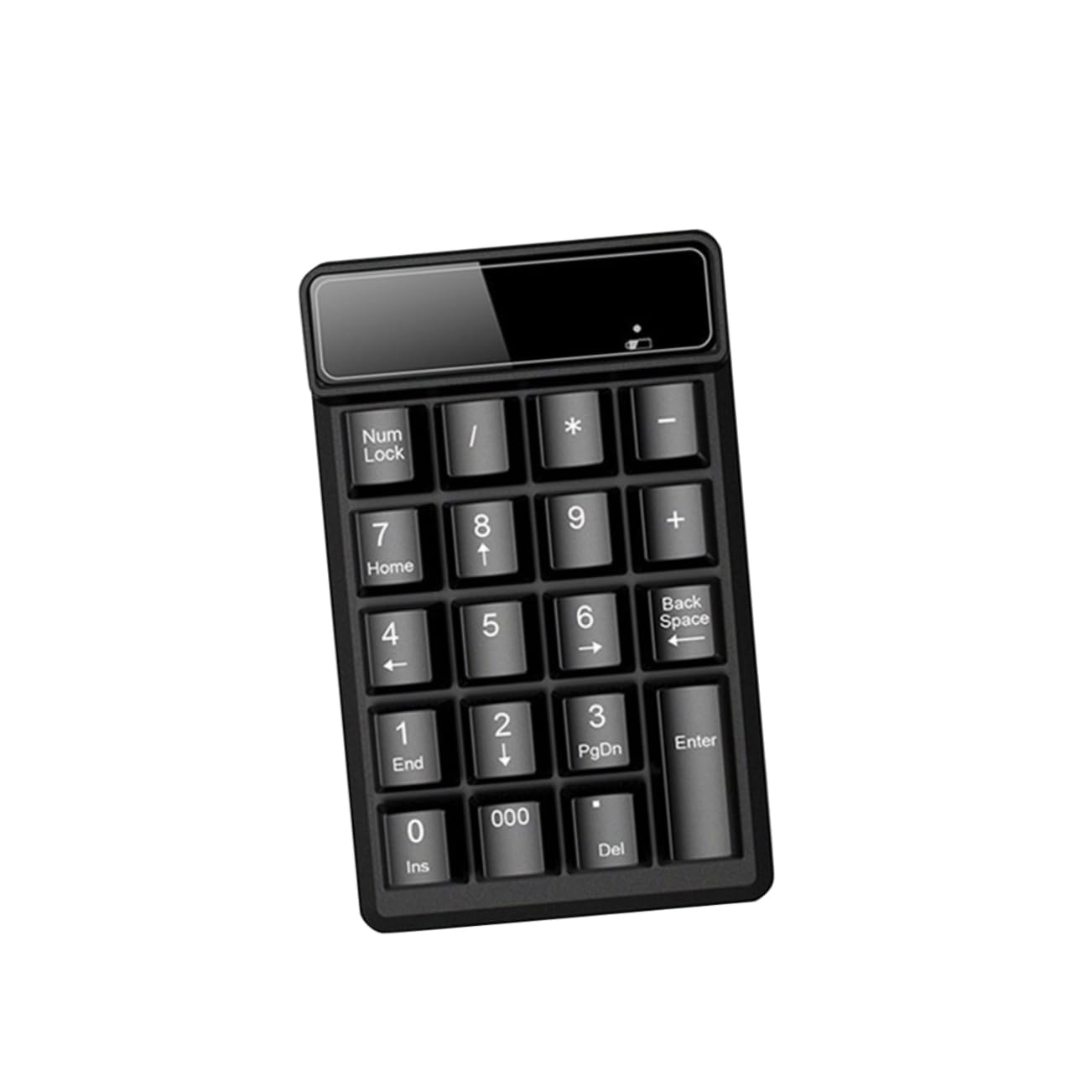 SEWACC Number Pad Built-in Receiver 22-Key Wireless Keypad for Computers Waterproof Design