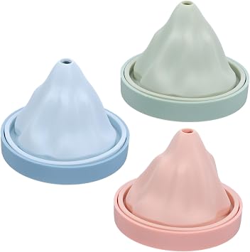 1Set Snow Mountain Shape Silicone Ice Cube Molds Cube Tray for Creative Ice Shapes Easy Release Non Stick Design Food Grade Silicone for Cocktails