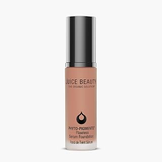 Phyto-Pigments Flawless Serum Foundation - 17 Medium Tan - 30 mL - Medium-to-Full, Long-Lasting Coverage - Reduces Look of Wrinkles + Pores - Vegan, Cruelty Free