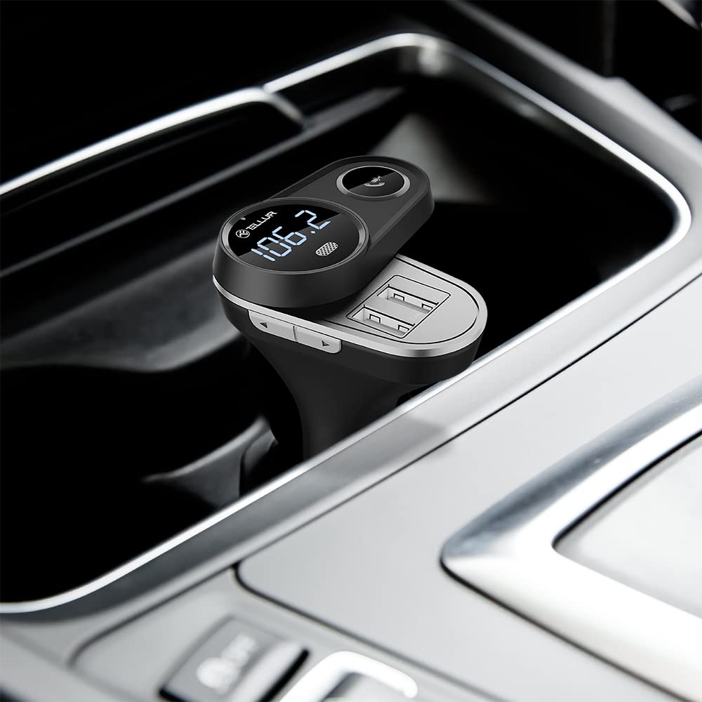 Tellur FM-Transmitter FMT-B5, Bluetooth, Schwarz