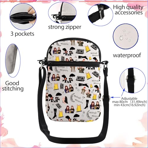 JYTAPP Midnight Margaritas Crossbody Bag Margarita Lover Gift Sisters Apothecary Magic Witches Gifts Witchy Bag3