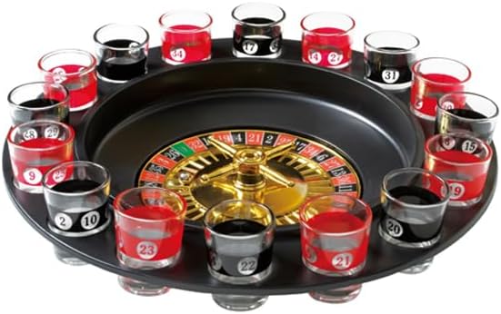 Drinking Roulette Game - funny party drinking game for teens and adults