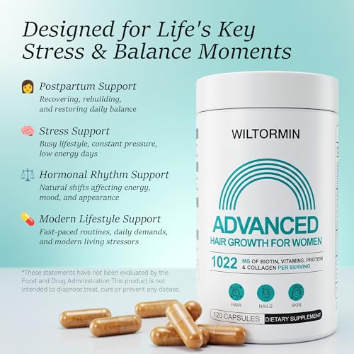 Wiltormin Hair Growth Supplements for Women 30+