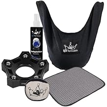 TonGass Bowling Basics Accessories Kit, Microfiber Bowling Ball Seesaw Towel Set, Bowlings Cleaner Spray Kit, Microfiber Ultra Dry Grip Balls Kits, Bowlings Ball Display Stand Set