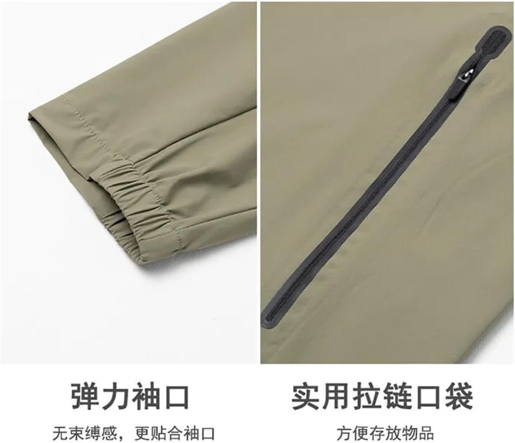 Men Outdoor Summer Couple Sports Mountain Climbing Travel Fishing Camping Breathable Sun-Protective Clothing
