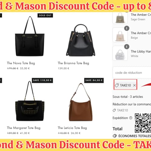 Bond and mason Discount Code: TAKE10 &ndash; Save up to 80% Off cover art