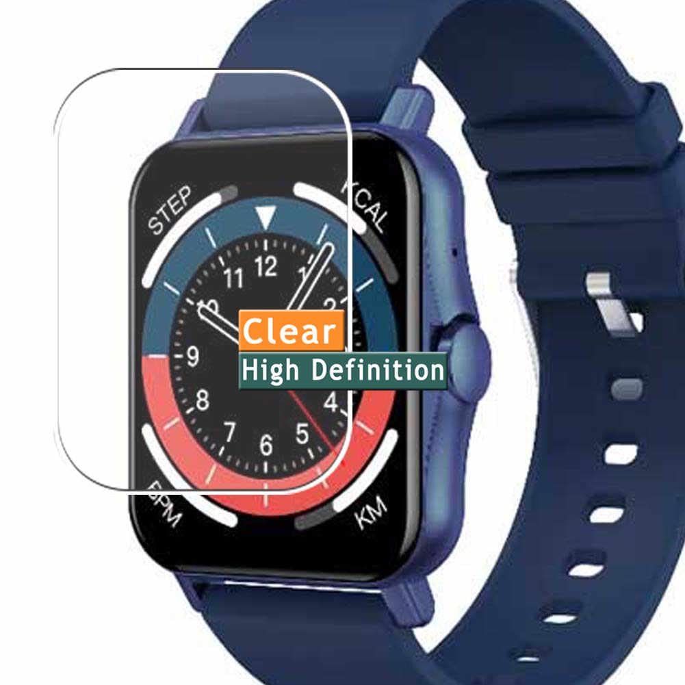 3-Pack Screen Protector, compatible with YAUNLEL ZW23 1.69" Smart Watch Smartwatch TPU Film Protectors Sticker [ Not Tempered Glass ]