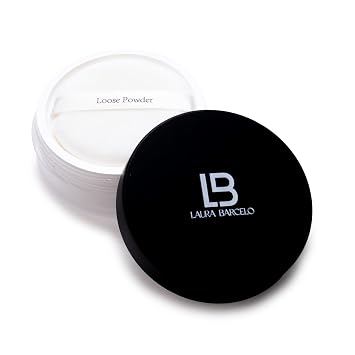 LB High-Definition Loose Powder Translucent Powder to Set and Seal Setting Powder Makeup for Shine Control Natural Ingredients Paraben-Free Finishing Powder for All Skin Types