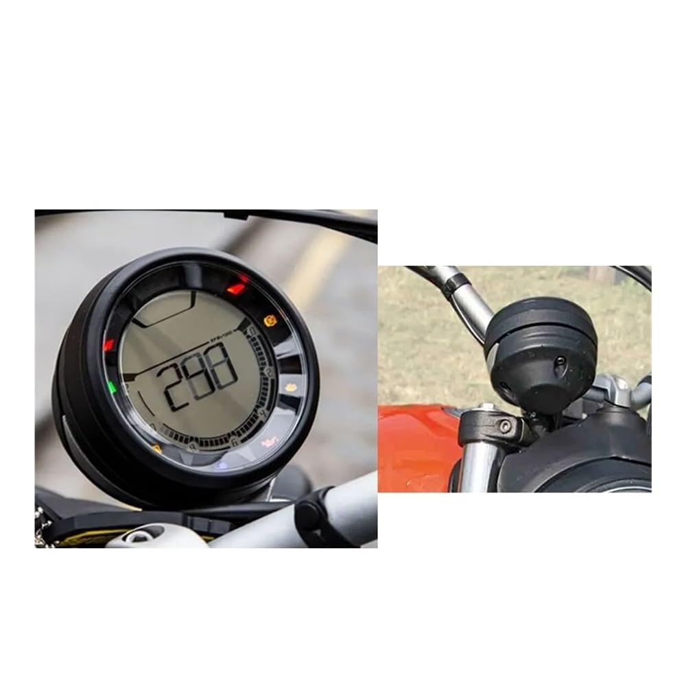 Motocicleta cuentarrevoluciones Cubierta del velocímetro tablero de instrumentos la motocicleta, carcasa odómetro para para Scrambler 400 800