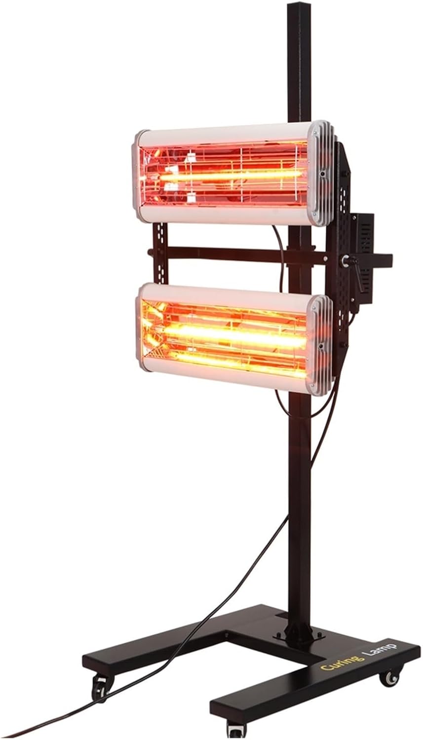 Infrared Curing Lamp - Professional Paint Drying Lamp for Car Painting and Body Repair, Shortwave Infrared Technology for Efficient Curing and Drying of Automotive Paint