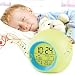 YUES Reloj Despertador Digital para niños, LED Reloj Alarma con 7 Colores...