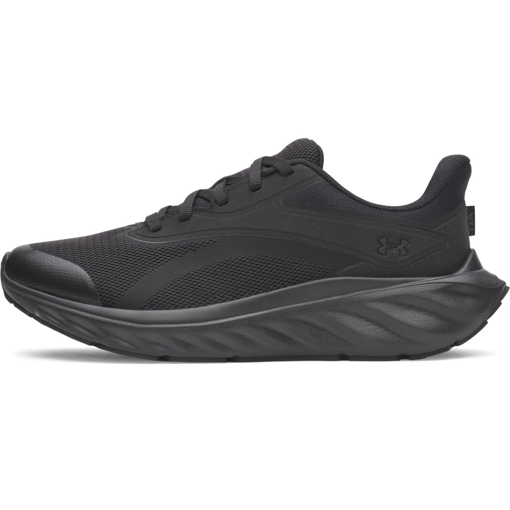 Under Armour UA BGS Ascend - Low - Sneakers - Black/Black/Black - Size: 5.5