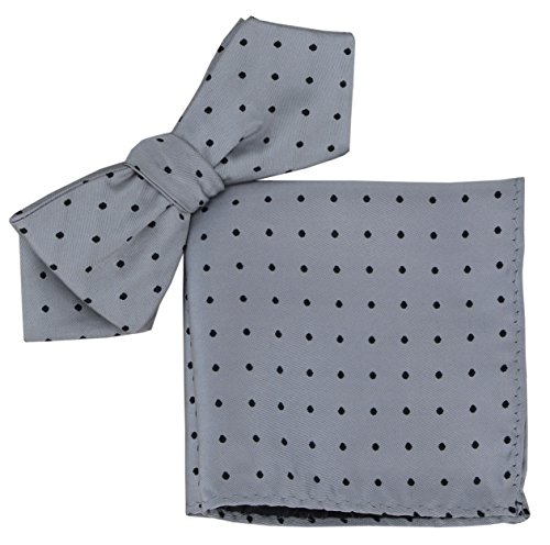Gravata borboleta masculina com bolso quadrado para smoking conjunto de 3, gravata borboleta com len