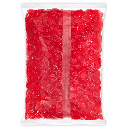 Albanese World's Best Berry Red Gummi Raspberries, 5Lbs Of Candy #TOP1