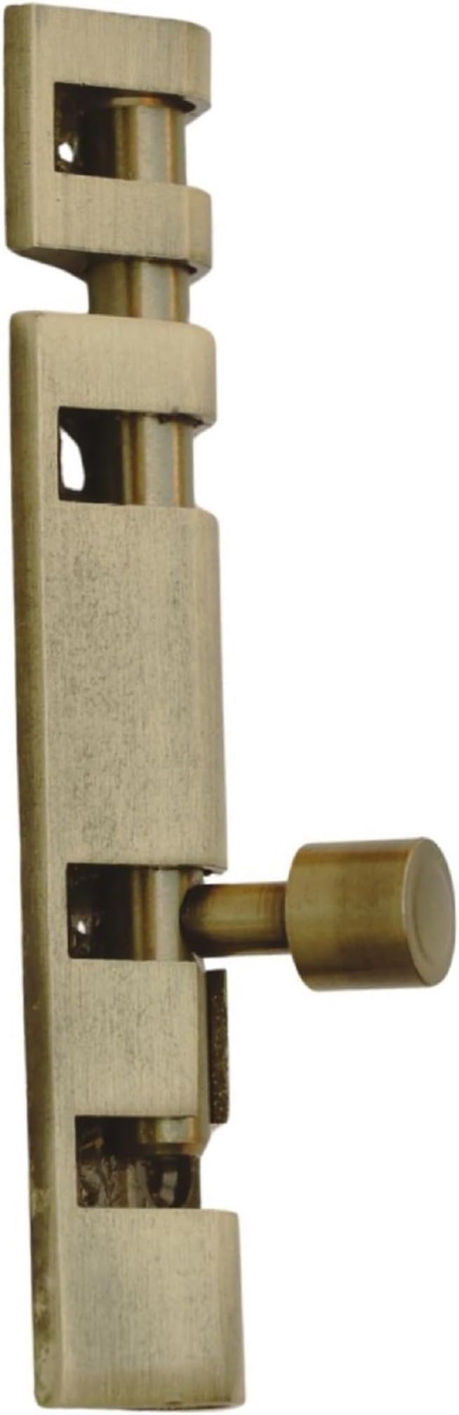 Heavy-Duty Inside & Outside Modern Sliding Door Pyramid Latch Lock Stopper/Tower Bolt for Bathroom Kitchen & Office (200MM 8 Inch-Pack of 1)