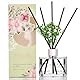 M&SENSE Duftstäbchen Set, 200ml Maiglöckchen & Zedernholz Duft, Aroma Diffuser mit 7 Stäbchen & Schleierkraut, langanhaltender Raumduft für Badezimmer, Regal, Geschenkidee für Sie, MSRD0204