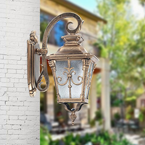 Applique Murale Extérieur Allée Balcon Luminaire Grand Format Contre Murs Nus
