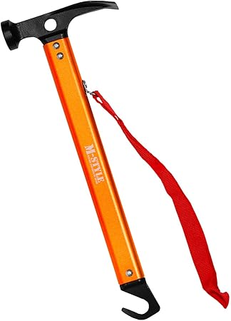 Amazon M Style ジュラルミン ペグハンマー スチールヘッド テント キャンプ アウトドア 軽量 オレンジ 地球問屋 ハンマー Amazon M Style ジュラルミン ペグハンマー スチールヘッド テント キャンプ アウトドア 軽量 オレンジ 地球問屋 ハンマー