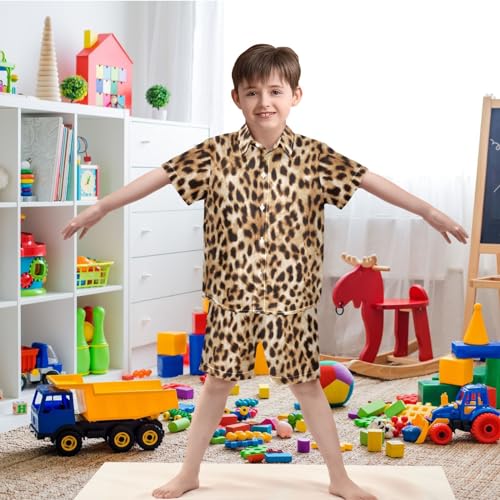 Image of visesunny Boys 2 Pieces T-shirts and Shorts Floral Tops & Shorts Summer Outfits 3-10 Years Clothes
