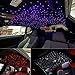 AMKI High Brightness 32W Twinkle 1000pcs Fiber Optic Starlight Headliner Kit 0.03in 16.4ft Fiber Strands RGBW Sound Activated APP Remote Control for Car Home Roof Ceiling Decoration