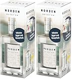 Doornkaat I Norden Sea Salt Gin Geschenkverpackung I Gratis Rezeptheft und Jigger I 3 Botanicals I Wacholder, Hagebutte und Sanddorn I Feine Note von Nordsee-Meersalz I 0,7l I 40% vol. (Packung mit 2)