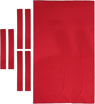 Billiard Cloth 7/8 ft Billiard Pool Table Cloth Snooker Felt Accessory Replacement for Casual Player