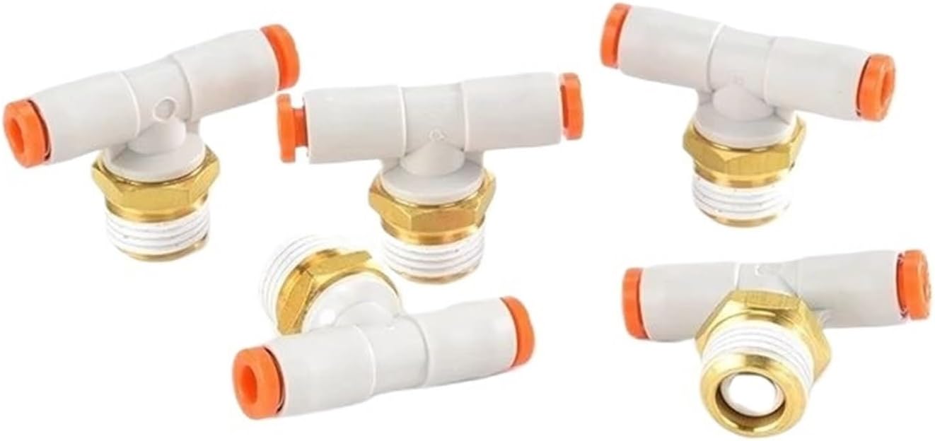 10pcs Quick-Release Coupling T-Type Tee Connector KQ2T07-00A/KQ2H07-00A/KQ2L07(KQ2H01-32A)