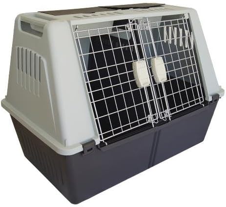 Trasnportín doble de coche para perros 100x60x66(alt) cm