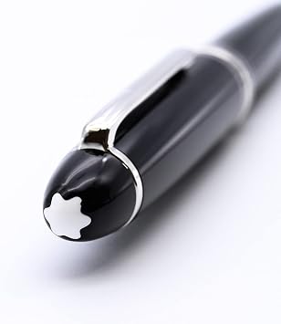 Montblanc Fountain Pen 2849 132431 P146 Meisterstuck Platinum Coating Le Grand Black x Platinum EF Parallel Import Product