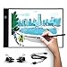 Produktbild UKON Künstler-Lichtboxen A4 ultradünne tragbare Tracing-LED-Zeichnungsauflage,USB-Stromkabel Dimmbare Helligkeit-LED Artcraft-Tracing-Licht-Pad-Box (A4 neu)